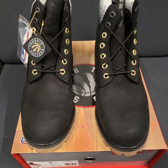 Timberland Premium 6" Men's NBA Toronto Raptors Boot - Picture 4 of 6